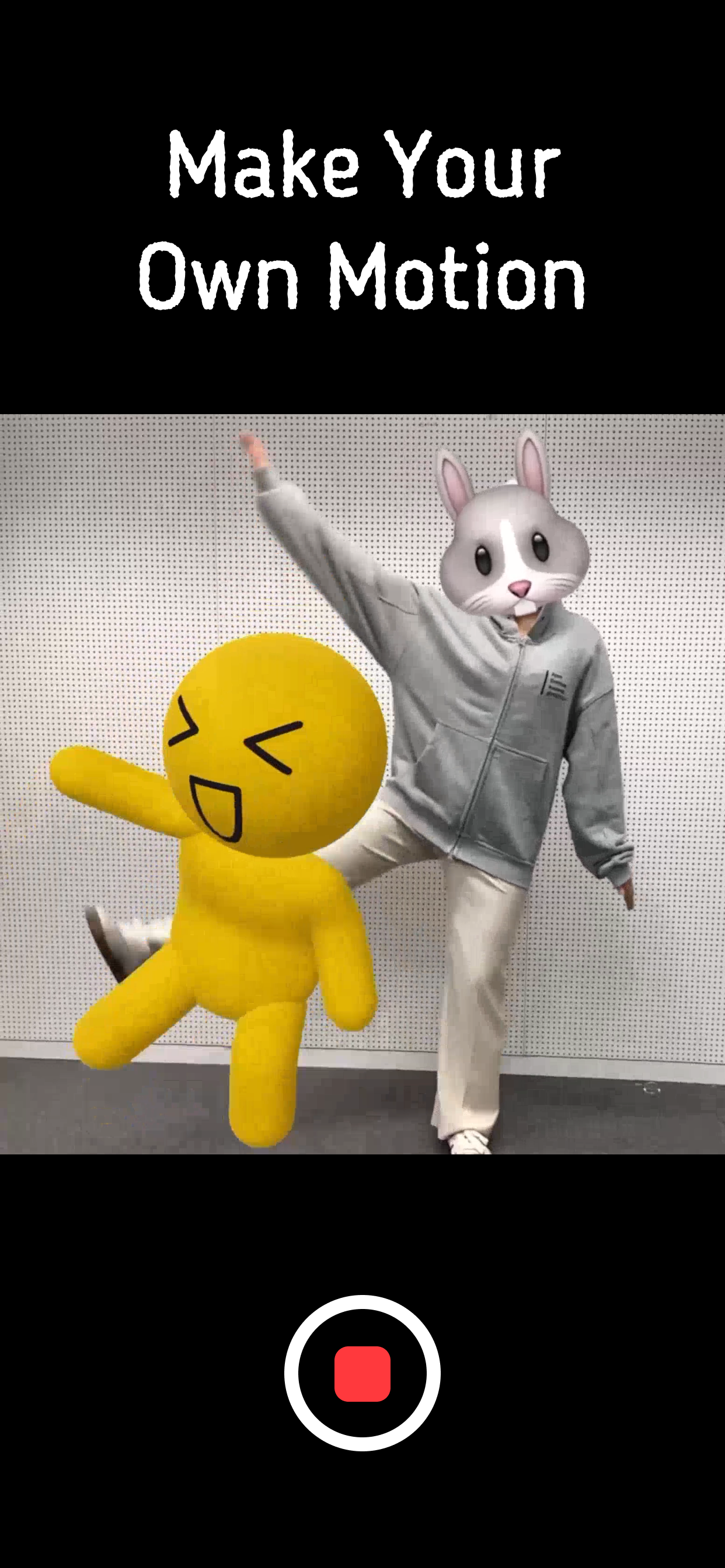 Create your own motion with motion capture